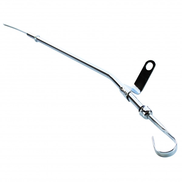 Engine Dipstick Tube Holden V8 253-308 HQ-HJ-HX-HZ-WB, LH-LX-UC Chrome