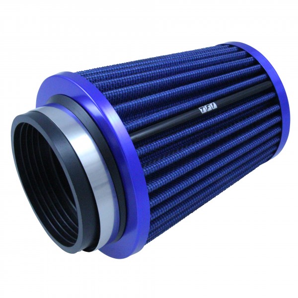 Mini Stack Pod Air Filter 3 inch ID Neck-  Blue End