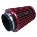 Mini Stack Pod Air Filter 3 inch ID Neck-  Red End