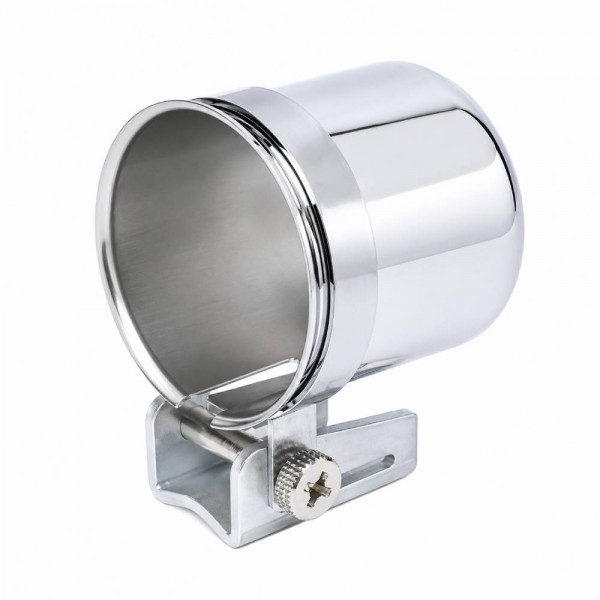 2-5/8" Clamp Type Gauge Pod - Chrome Steel