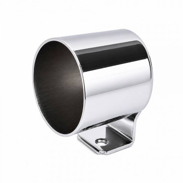 2" Tab Mount Gauge Pod - Chrome Steel