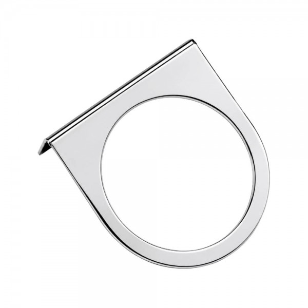 2-5/8" Single Gauge Mounting Panel - Chrome