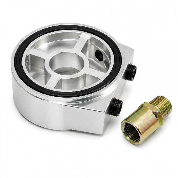 Sandwich Plate Adaptor / Oil Pressure & Oil Temp Adaptor - 3/4"-16