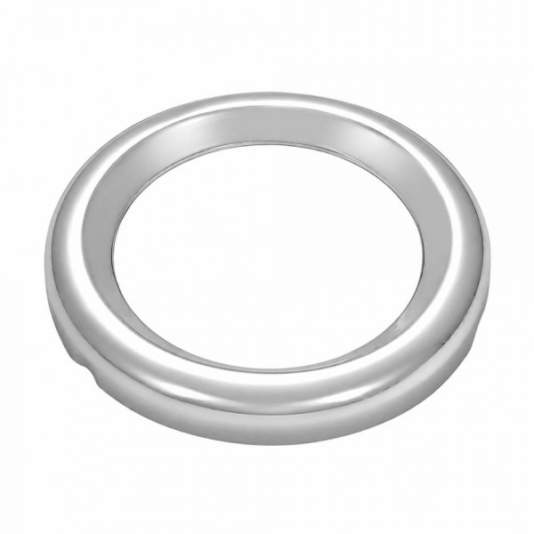 Chrome Clip On Gauge Bezel - 2-5/8"