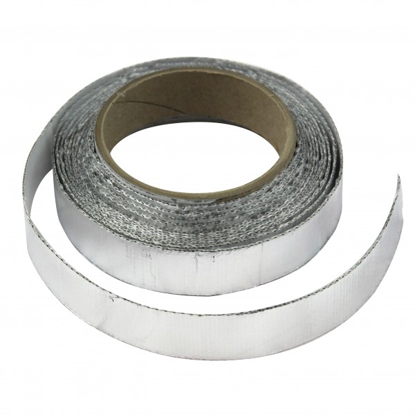 Aluminium Fibreglass Adhesive Tape 25mm x 4.5m Rated 590C