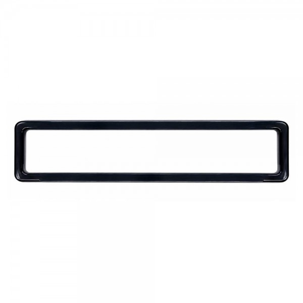 SINGLE Black 6 Digit Slimline Frame - Front (Suits NSW, SA Plates Only)
