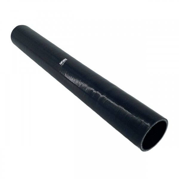 Silicone Hose Black Coupling Straight 57mm ID (2-1/4"), 500mm (19-11/16") Length