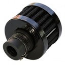 Breather Clamp On 1/2"(12mm) Id Neck Black Top Black Element