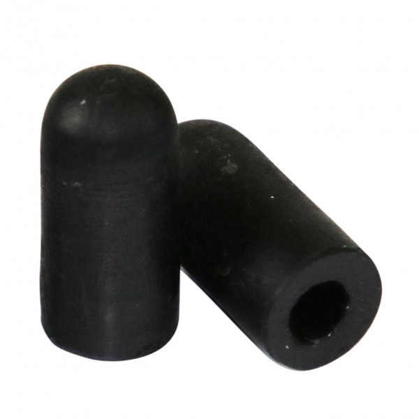 Rubber Block Off Blank Plug 1/8" ID - Pack 2