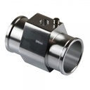 Radiator Hose Water Temperature Sensor Adaptor - 36mm Silver Finish