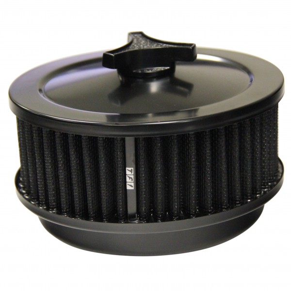Black Air Cleaner 6-3/8" Wide x 2-1/2" Tall Suit 5-1/8" Holley Carburettor