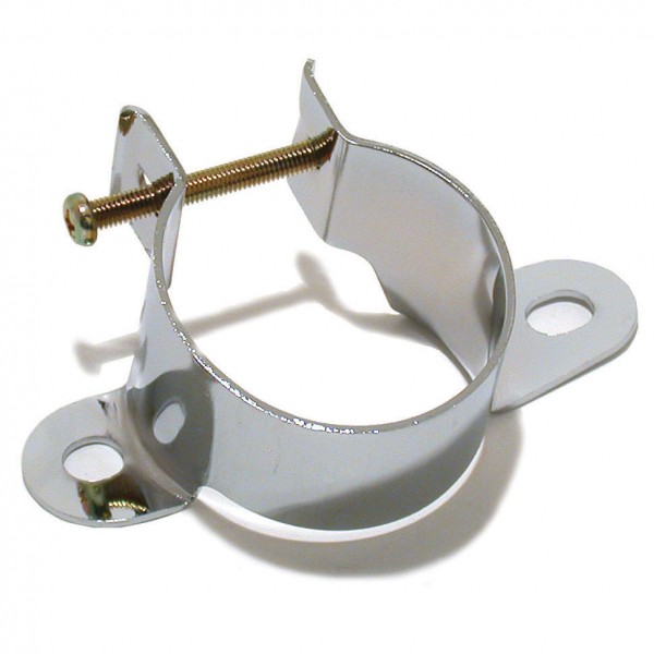 Coil Bracket Chrome Steel Vertical Stand Up Oem Style with hardware