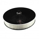 Chrome Air Filter Cleaner 14" x 3" Holley or Holden Quadrajet Base Paper Element