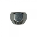 Single Tapered Zinc Plated Wheel Nut (Open Ended) " 12mm x 1.25 Thread, 21mm Hex