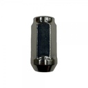 Single Long Chrome Acorn Bulge Wheel Nut (Close Ended) - 1/2" Thread, 19mm Hex