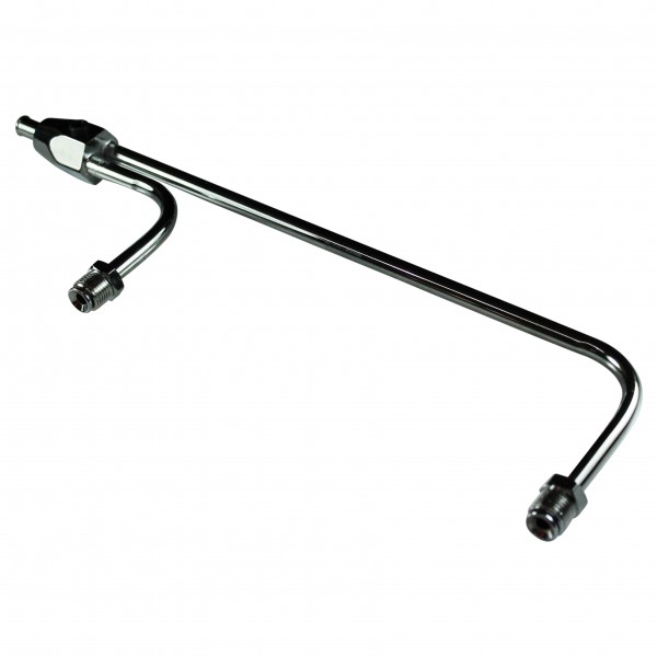 Fuel Rail Line Chrome Holley Double Pumper 9-5/16" Centres