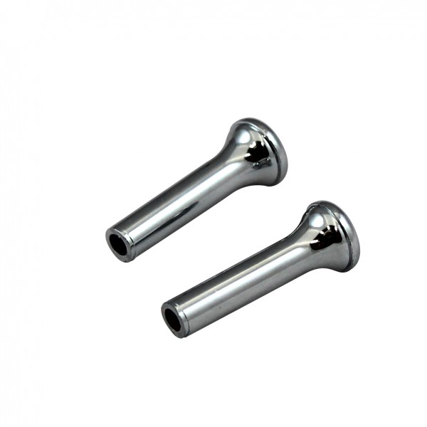 Door Lock Knobs Chrome Head Universal set of 2 Ford/Holden