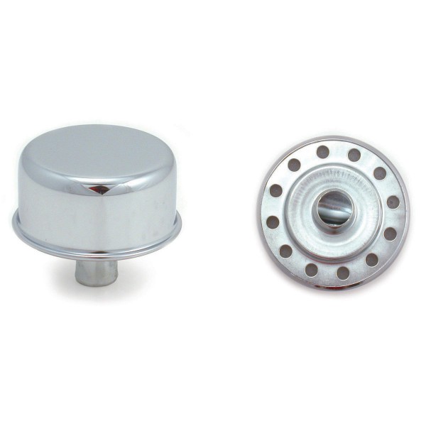 Valve Cover Breather Cap Push In 3/4"(19mm) Neck Pcv size Chromed Steel