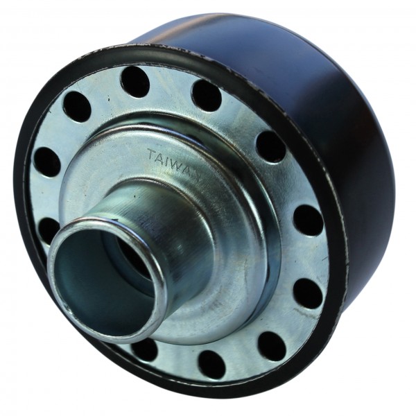 Valve Cover Breather Cap Push In 1"(25mm) Neck Black Coated Steel