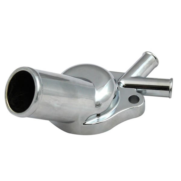 Water Neck Holden V8 253-308 Dual Outlet 1977 on Chromed Alloy O-Ring and Bolts