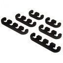 Spark Plug Ignition Lead Wire Dividers V8 Black set suit 7-9mm Leads Heavy Duty