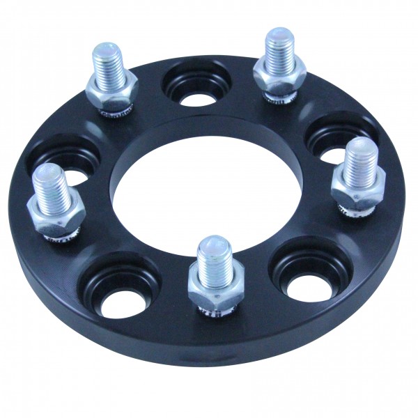Bolt On Billet Wheel Spacer Kit 15mm Thick Size 5x114.3PCD 12mmx1.25 Stud