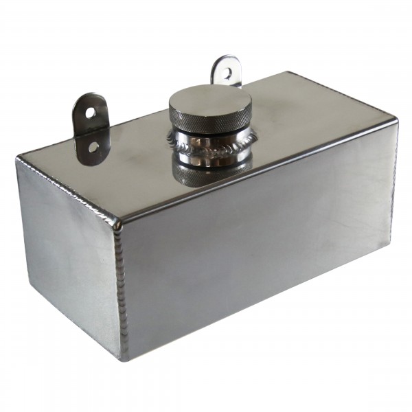 Windscreen Washer Bottle Polished Alloy Horizontal (2 Litre) Holden Torana