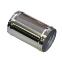 Intake Pipe Intercooler 2.5" (63mm) OD Straight Polished Alloy Pipe 4" (100mm)