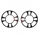 Wheel Spacer Billet Machined 4 Hole-Pair. 3mm thick, 150mm OD, 70mm ID