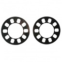 Wheel Spacer Billet Machined 5 Hole-Pair. 3mm thick, 163mm OD, 90mm ID