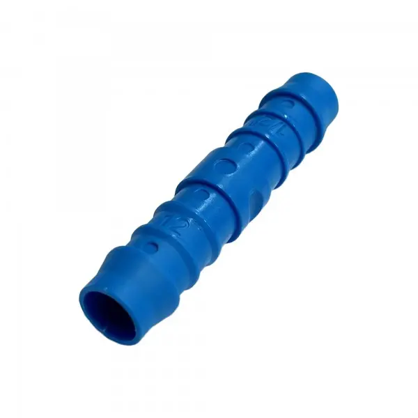 Nylon Plastic Straight Male Joiner 1/2" (12.7mm) Barbed Hose Tube Ends