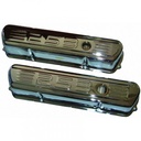 Valve Covers Chrome Holden V8 253-308 Red Blue + Black Motor 253 Logo Baffled-pr