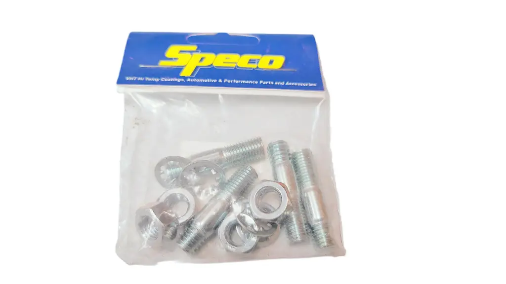 Carby Carburettor Stud & Nut Kit 1-1/4" x 5/16"(4)