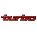 Badge "Turbo" Red Boot & Tailgate VL Commodore Excluding Calais