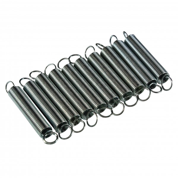 Accelerator Carburettor Return Spring 70mm long 50mm Coil. Bag 10