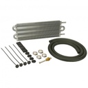 Derale 4 Pass 15-1/4"x5"x3/4" Aluminum Transmission Cooler Kit