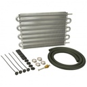 Derale 10 Pass 15-1/4"x10-1/4"x3/4" Aluminum Transmission Cooler Kit
