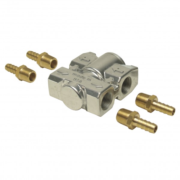 Derale Billet Style Aluminum Fluid Control Thermostat with 3/8" NPT ports