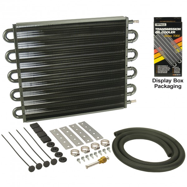 Derale Transmission Cooler Kit 22500 lbs GVW 16-5/8" x 12-5/8" x 3/4"