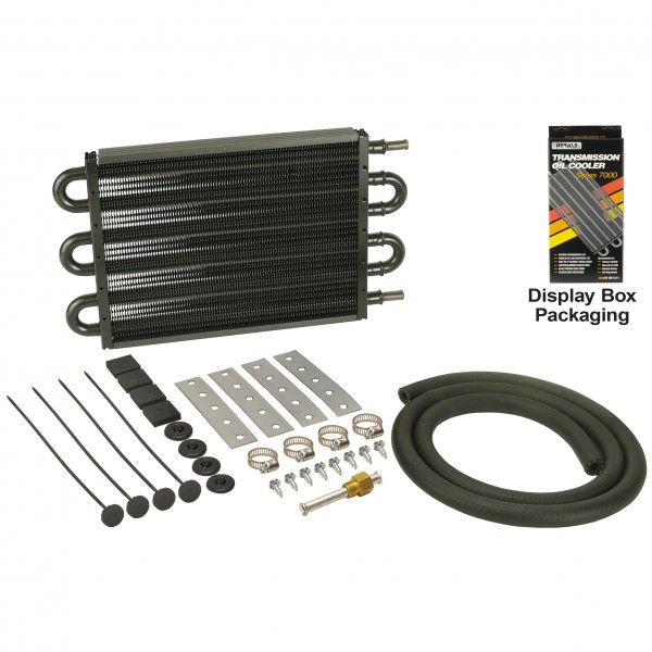 Derale Transmission Cooler Kit 15500 lbs GVW 7-5/8" x 12-3/4" x 3/4"
