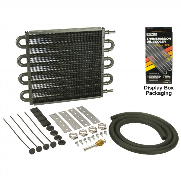 Derale Transmission Cooler Kit 18200 lbs GVW 10-1/4" x 12-3/4" x 3/4"
