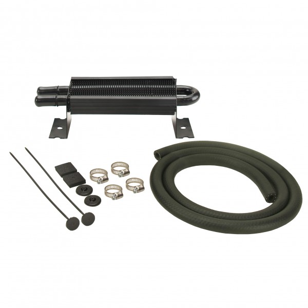 Derale Power Steering Cooler Kit 2 Pass 8" Series 7000 Copper/Aluminum