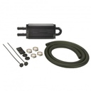 Power Steering Cooler Kit 8-1/8" x 2-1/2" x 3/4". 11/32" Barb Derale