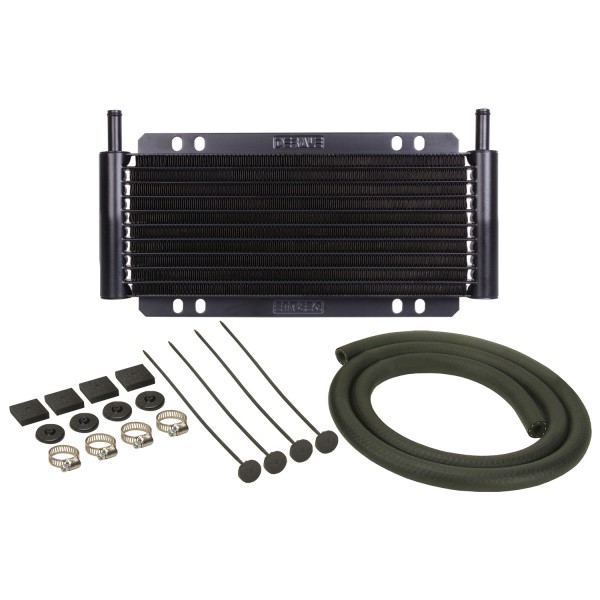 Derale Power Steering Cooler Kit 9 Row 11"x5-3/4"x7/8" Plate + Fin