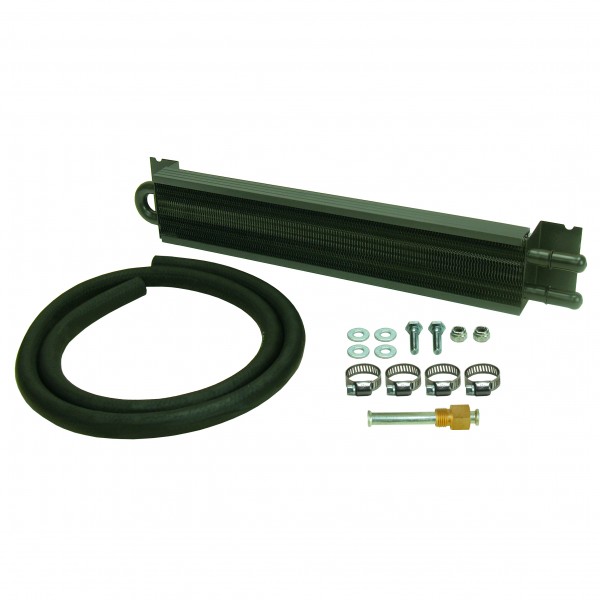 Transmission Frame Rail Cooler Kit 2 Row 16-3/4" x 2-3/4" x 3/4" Derale