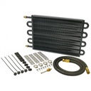 Derale Transmission Cooler Kit8 Pass 18" Copper/Aluminum -6AN