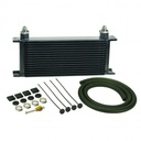 Derale Transmission 16 Row Stacked Plate Cooler Kit -6AN Male Fittings