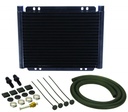 Derale Transmission 18 Row Plate & Fin Cooler Kit Inverted Flare Inlets