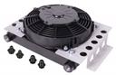 Derale Atomic Cooler Plate & Fin 15 Row 12-3/4"x9-3/8"x3-15/16", -6AN/-8AN