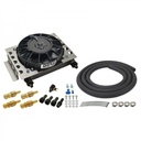 Remote Mount Transmission Cooler with Fan Atomic Cooler Plate & Fin 15 Row